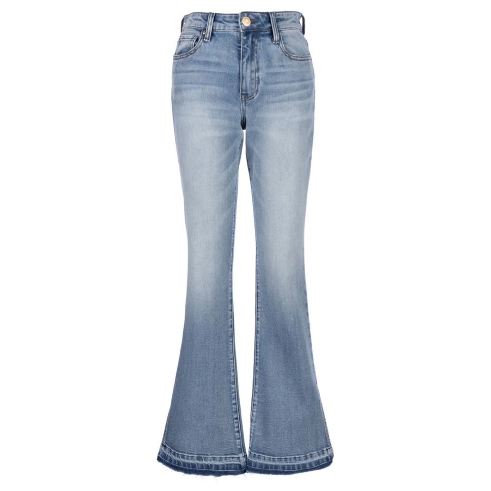 Kut from Kloth Stella High rise Flare Side Slit Jean Size: 2